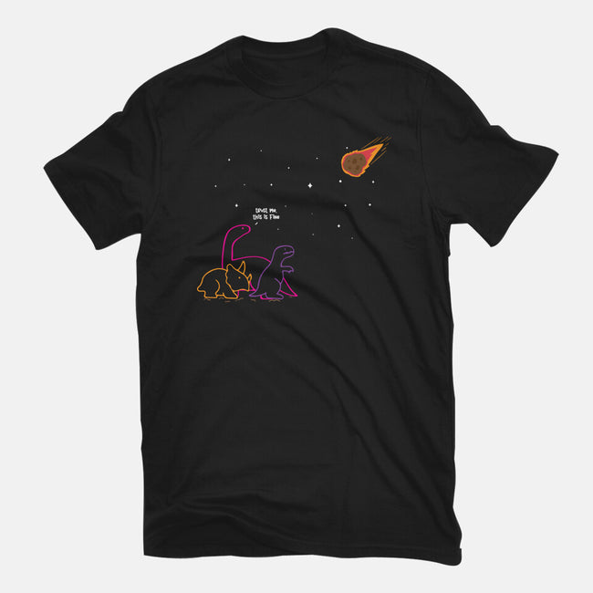 Trust Me This Is Fine-Unisex-Basic-Tee-turborat14