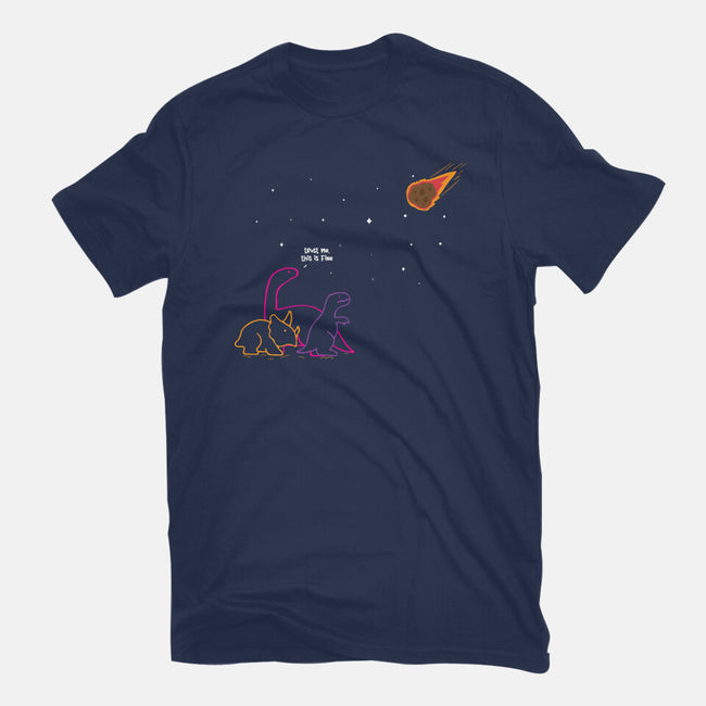 Trust Me This Is Fine-Unisex-Basic-Tee-turborat14