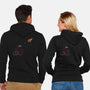 Trust Me This Is Fine-Unisex-Zip-Up-Sweatshirt-turborat14