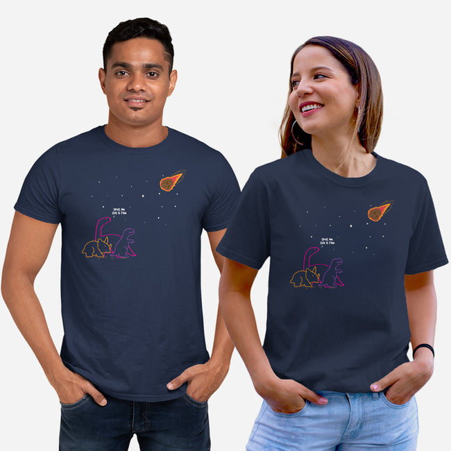 Trust Me This Is Fine-Unisex-Basic-Tee-turborat14