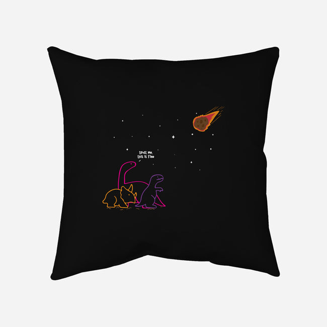 Trust Me This Is Fine-None-Removable Cover w Insert-Throw Pillow-turborat14