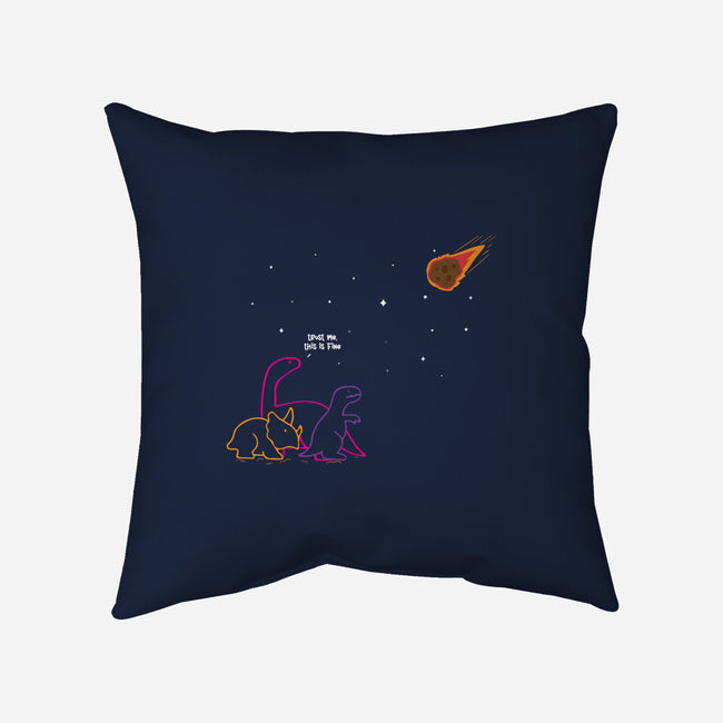 Trust Me This Is Fine-None-Removable Cover w Insert-Throw Pillow-turborat14
