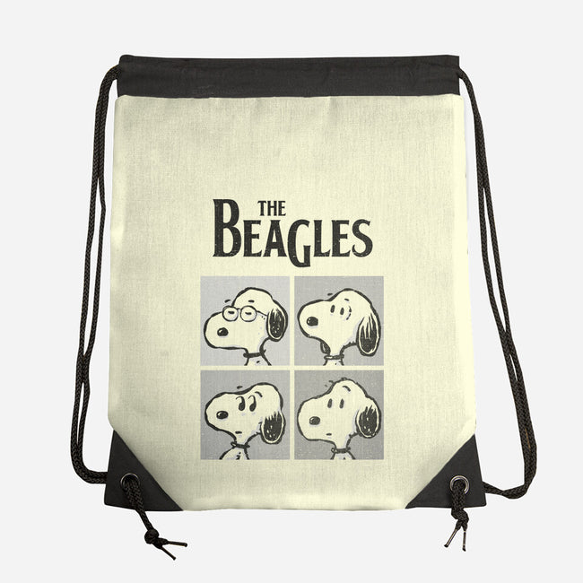 The Beagles White Album-None-Drawstring-Bag-kg07