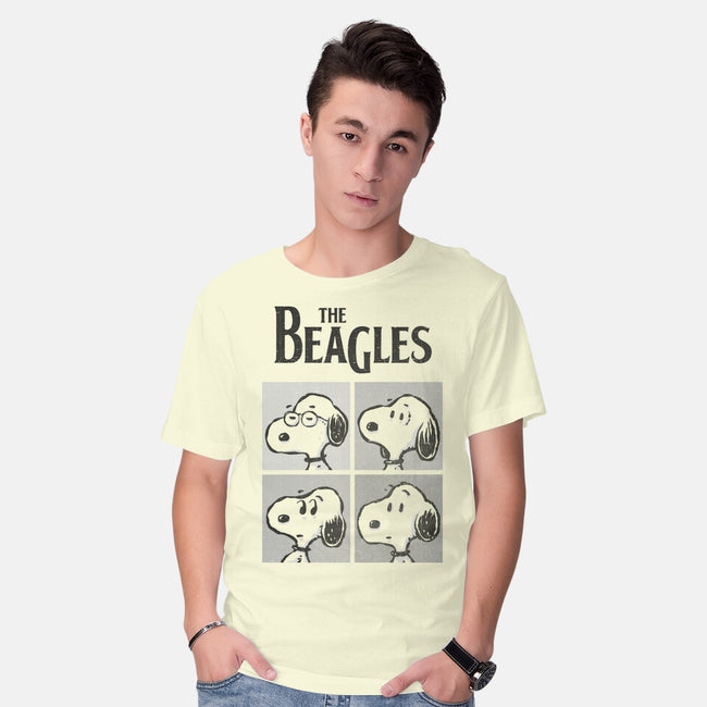 The Beagles White Album-Mens-Basic-Tee-kg07