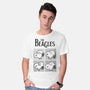 The Beagles White Album-Mens-Basic-Tee-kg07