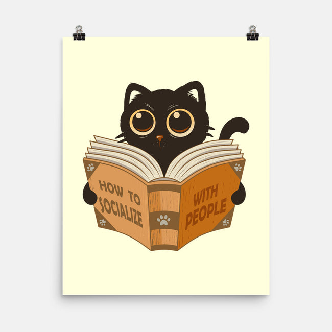 How To Socialize With People-None-Matte-Poster-erion_designs