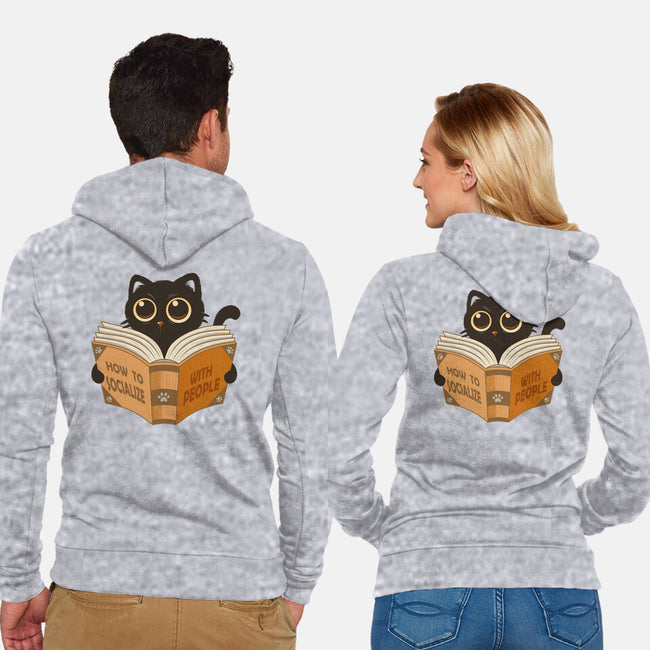How To Socialize With People-Unisex-Zip-Up-Sweatshirt-erion_designs