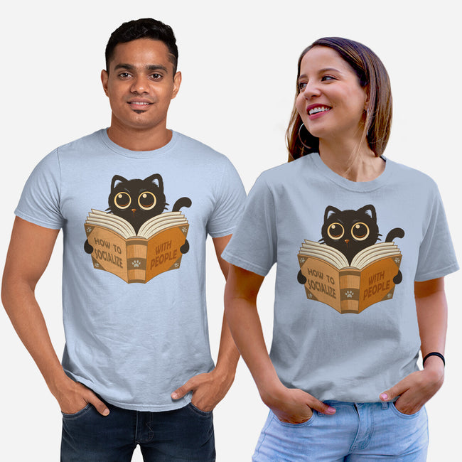 How To Socialize With People-Unisex-Basic-Tee-erion_designs