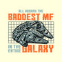 Baddest In The Galaxy-None-Drawstring-Bag-momma_gorilla