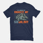 Baddest In The Galaxy-Mens-Basic-Tee-momma_gorilla