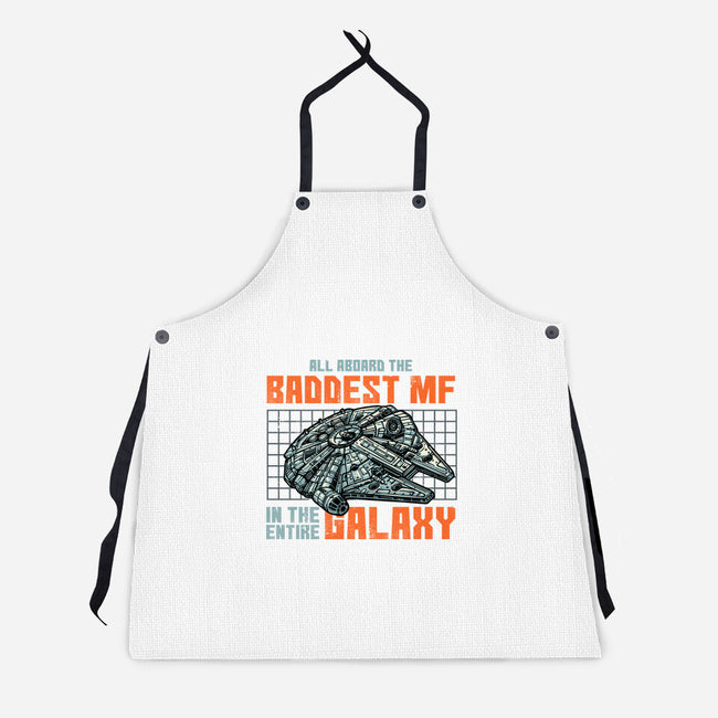Baddest In The Galaxy-Unisex-Kitchen-Apron-momma_gorilla