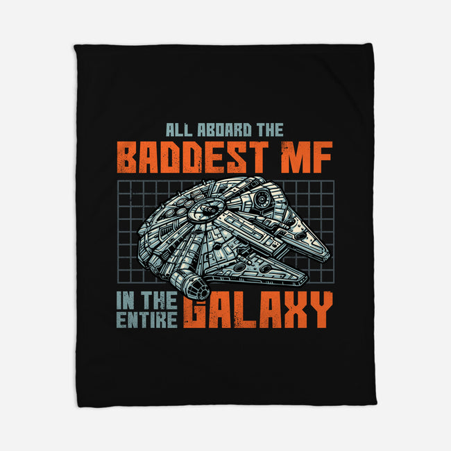 Baddest In The Galaxy-None-Fleece-Blanket-momma_gorilla
