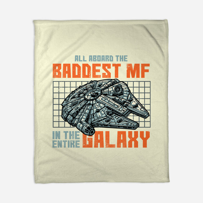 Baddest In The Galaxy-None-Fleece-Blanket-momma_gorilla
