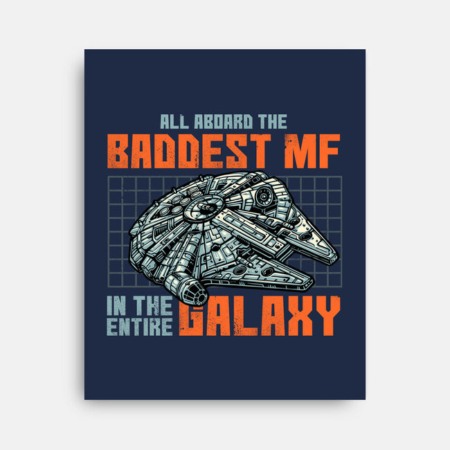 Baddest In The Galaxy-None-Stretched-Canvas-momma_gorilla