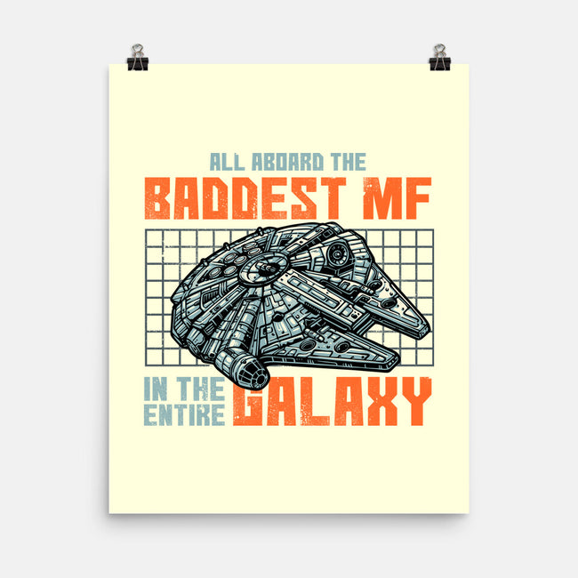 Baddest In The Galaxy-None-Matte-Poster-momma_gorilla