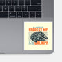 Baddest In The Galaxy-None-Glossy-Sticker-momma_gorilla