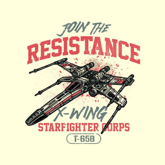 Resistance X Wing-None-Drawstring-Bag-momma_gorilla
