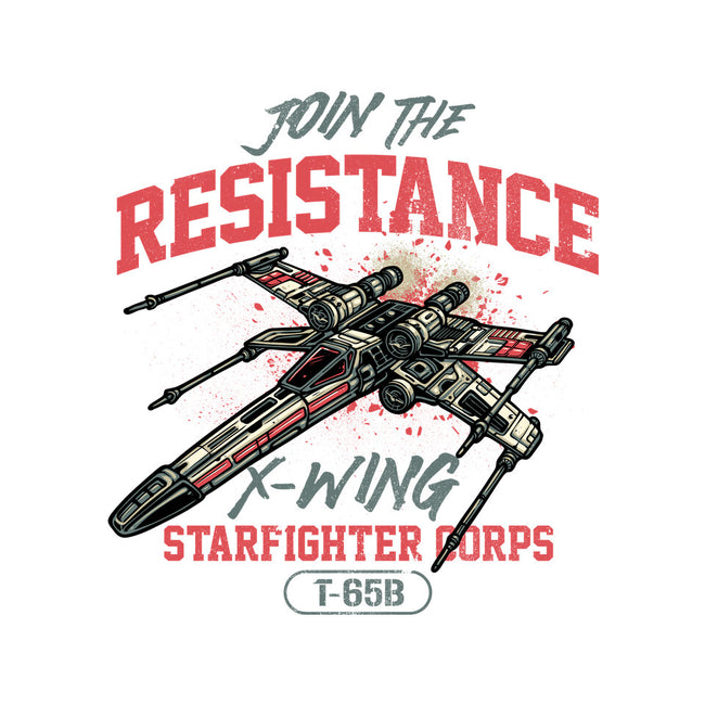 Resistance X Wing-None-Drawstring-Bag-momma_gorilla