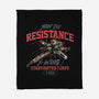 Resistance X Wing-None-Fleece-Blanket-momma_gorilla