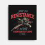 Resistance X Wing-None-Stretched-Canvas-momma_gorilla