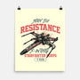 Resistance X Wing-None-Matte-Poster-momma_gorilla
