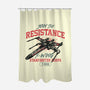 Resistance X Wing-None-Polyester-Shower Curtain-momma_gorilla