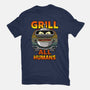 Grill All Humans-Unisex-Basic-Tee-Boggs Nicolas