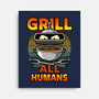 Grill All Humans-None-Stretched-Canvas-Boggs Nicolas