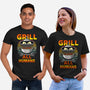 Grill All Humans-Unisex-Basic-Tee-Boggs Nicolas