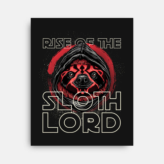 Rise Of The Sloth Lord-None-Stretched-Canvas-momma_gorilla