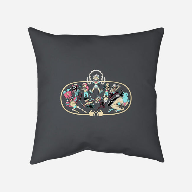 The Straw Hats-None-Removable Cover w Insert-Throw Pillow-naomori