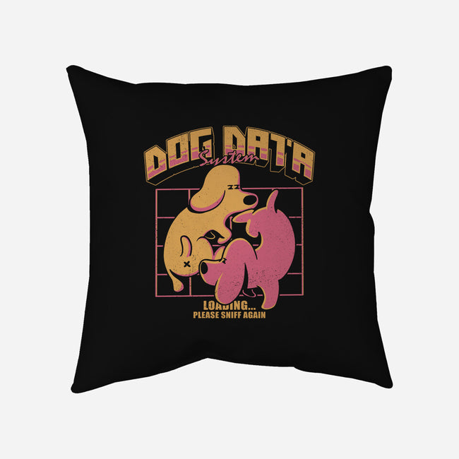 Dog Data System-None-Removable Cover w Insert-Throw Pillow-estudiofitas
