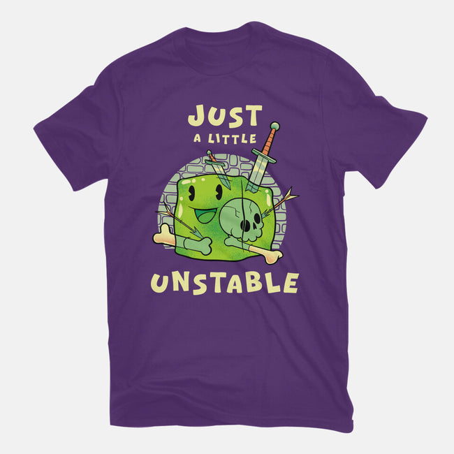 Just A Little Unstable-Womens-Basic-Tee-FunkVampire