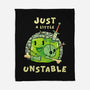 Just A Little Unstable-None-Fleece-Blanket-FunkVampire