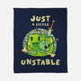 Just A Little Unstable-None-Fleece-Blanket-FunkVampire