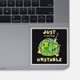 Just A Little Unstable-None-Glossy-Sticker-FunkVampire