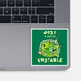 Just A Little Unstable-None-Glossy-Sticker-FunkVampire