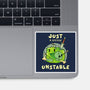 Just A Little Unstable-None-Glossy-Sticker-FunkVampire