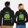 Just A Little Unstable-Unisex-Zip-Up-Sweatshirt-FunkVampire