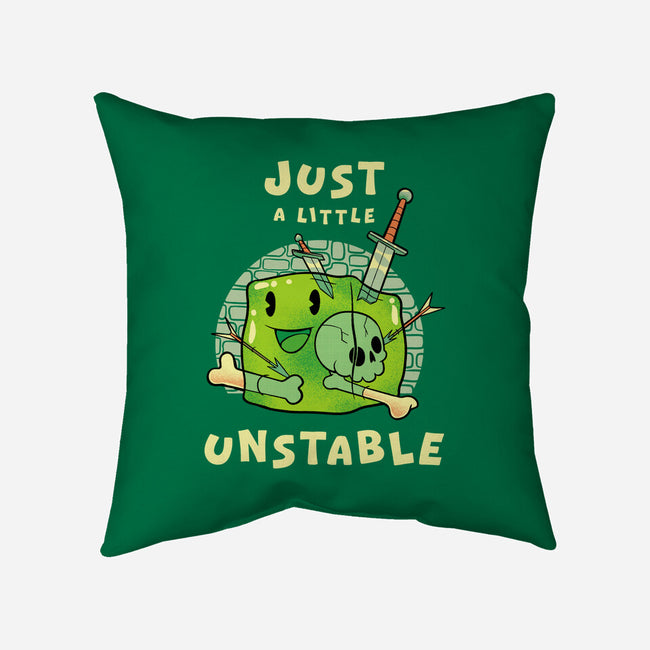 Just A Little Unstable-None-Removable Cover w Insert-Throw Pillow-FunkVampire