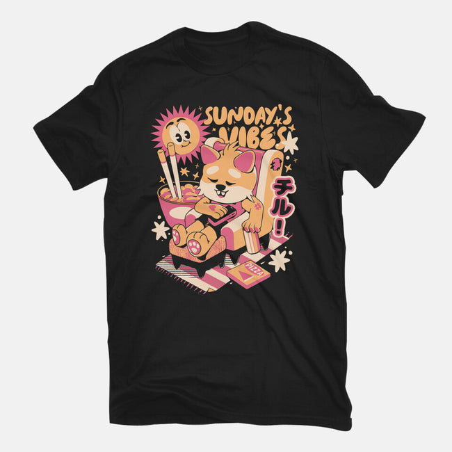 Sunday's Vibes-Mens-Basic-Tee-ilustrata