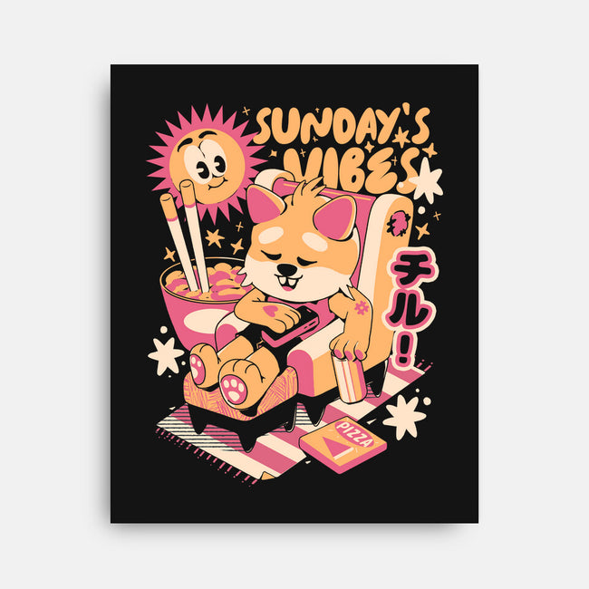Sunday's Vibes-None-Stretched-Canvas-ilustrata