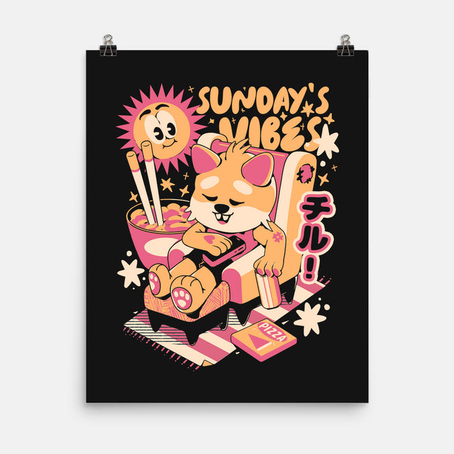 Sunday's Vibes-None-Matte-Poster-ilustrata