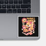Sunday's Vibes-None-Glossy-Sticker-ilustrata