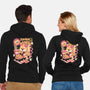 Sunday's Vibes-Unisex-Zip-Up-Sweatshirt-ilustrata