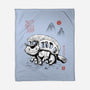 Cat Bus Sumi-e-None-Fleece-Blanket-Astrobot Invention