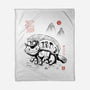 Cat Bus Sumi-e-None-Fleece-Blanket-Astrobot Invention