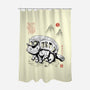 Cat Bus Sumi-e-None-Polyester-Shower Curtain-Astrobot Invention