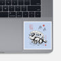 Cat Bus Sumi-e-None-Glossy-Sticker-Astrobot Invention