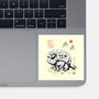 Cat Bus Sumi-e-None-Glossy-Sticker-Astrobot Invention